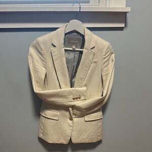 Banana Republic Cream Sport Coat Classic Tailored Design